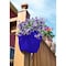 Emsco Group Post Planter, Permanent and Temp. Installation Options, Garden in Untraditional Spaces, Cobalt Blue 2468-1 - alternate 3